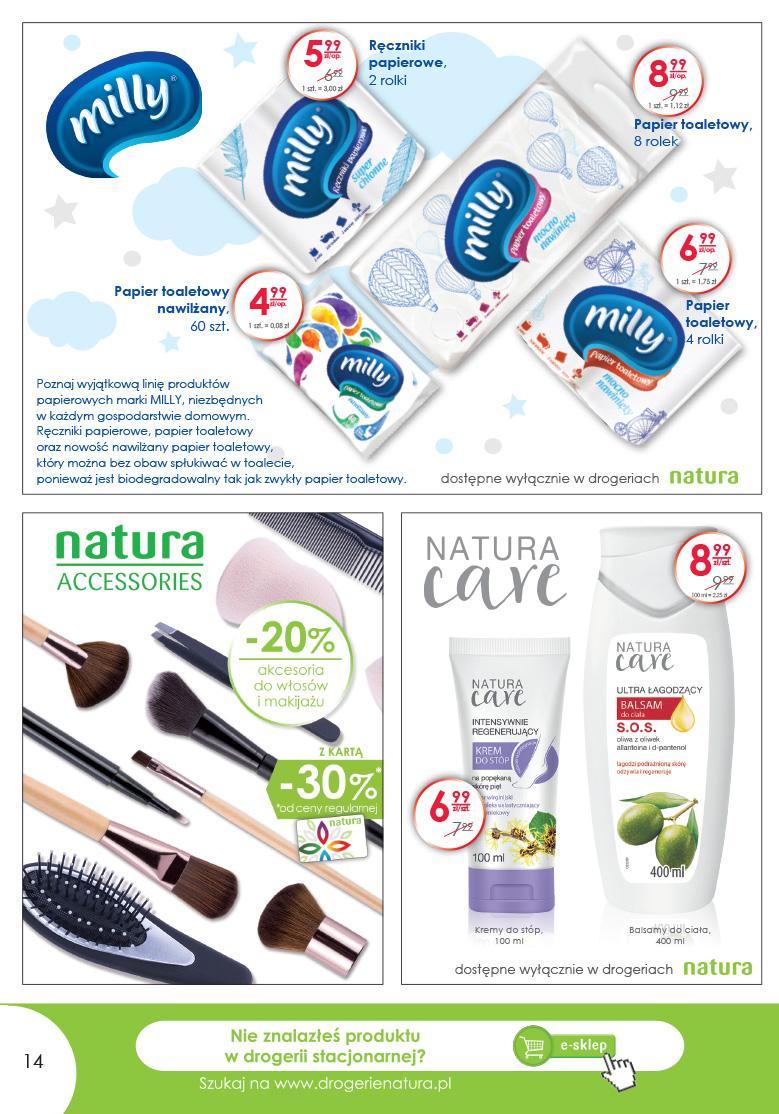 Gazetka promocyjna Drogerie Natura str. 14
