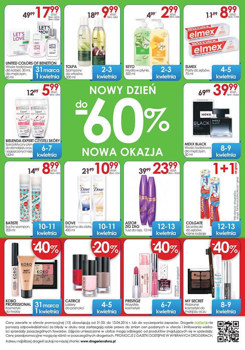 Gazetka promocyjna Drogerie Natura str. 16
