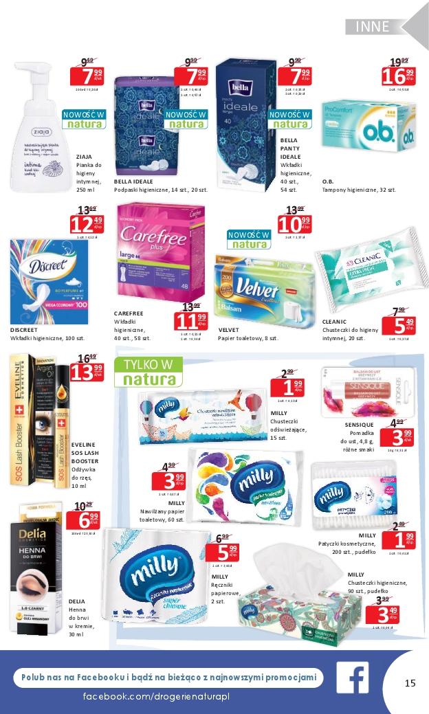 Gazetka promocyjna Drogerie Natura str. 15