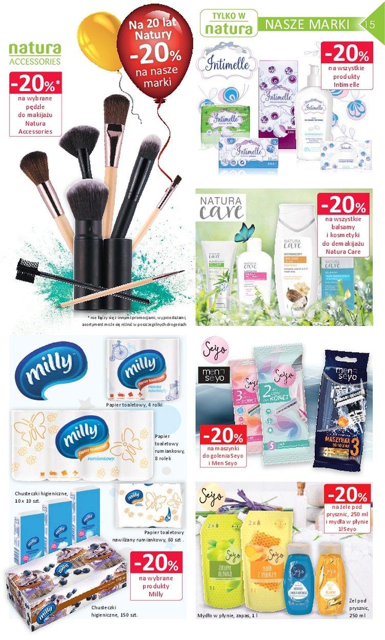 Gazetka promocyjna Drogerie Natura str. 15