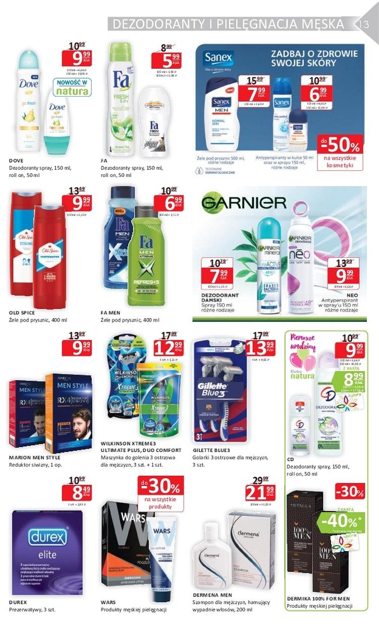 Gazetka promocyjna Drogerie Natura str. 13