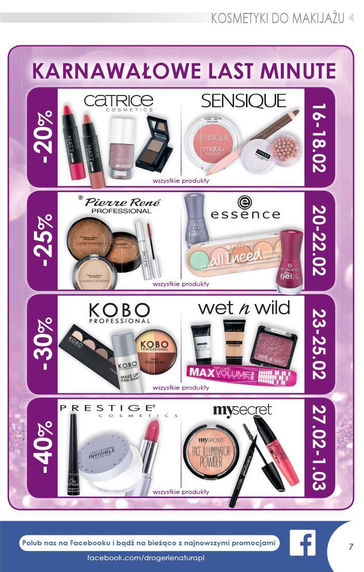 Gazetka promocyjna Drogerie Natura str. 7