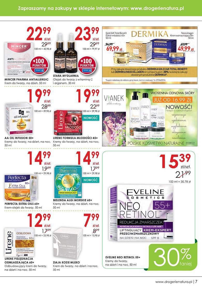 Gazetka promocyjna Drogerie Natura str. 7
