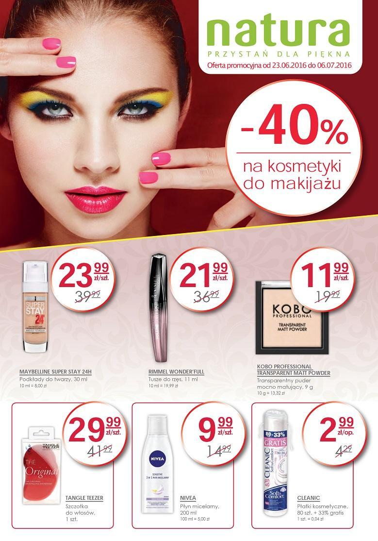 Gazetka promocyjna Drogerie Natura str. 1