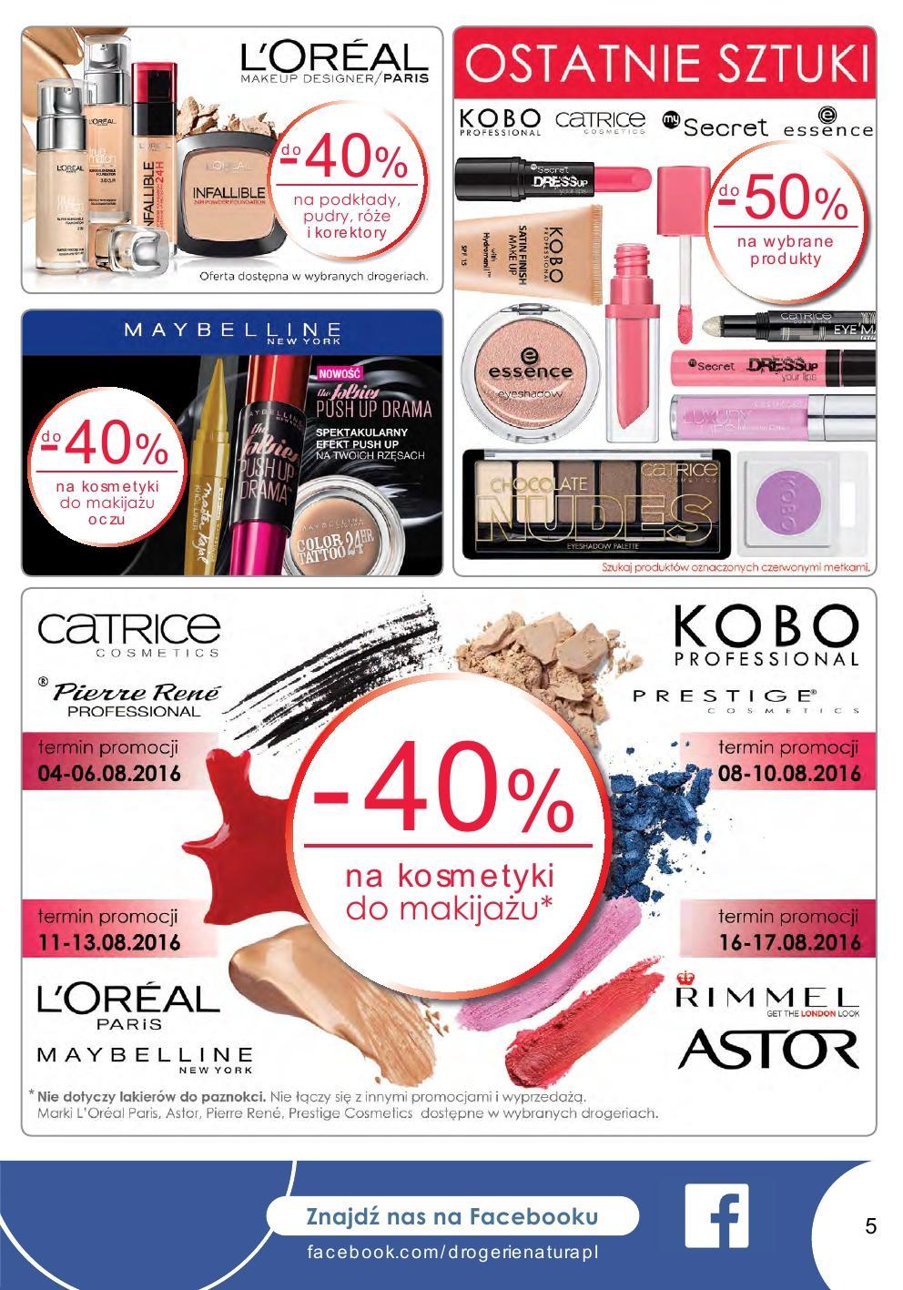 Gazetka promocyjna Drogerie Natura str. 5