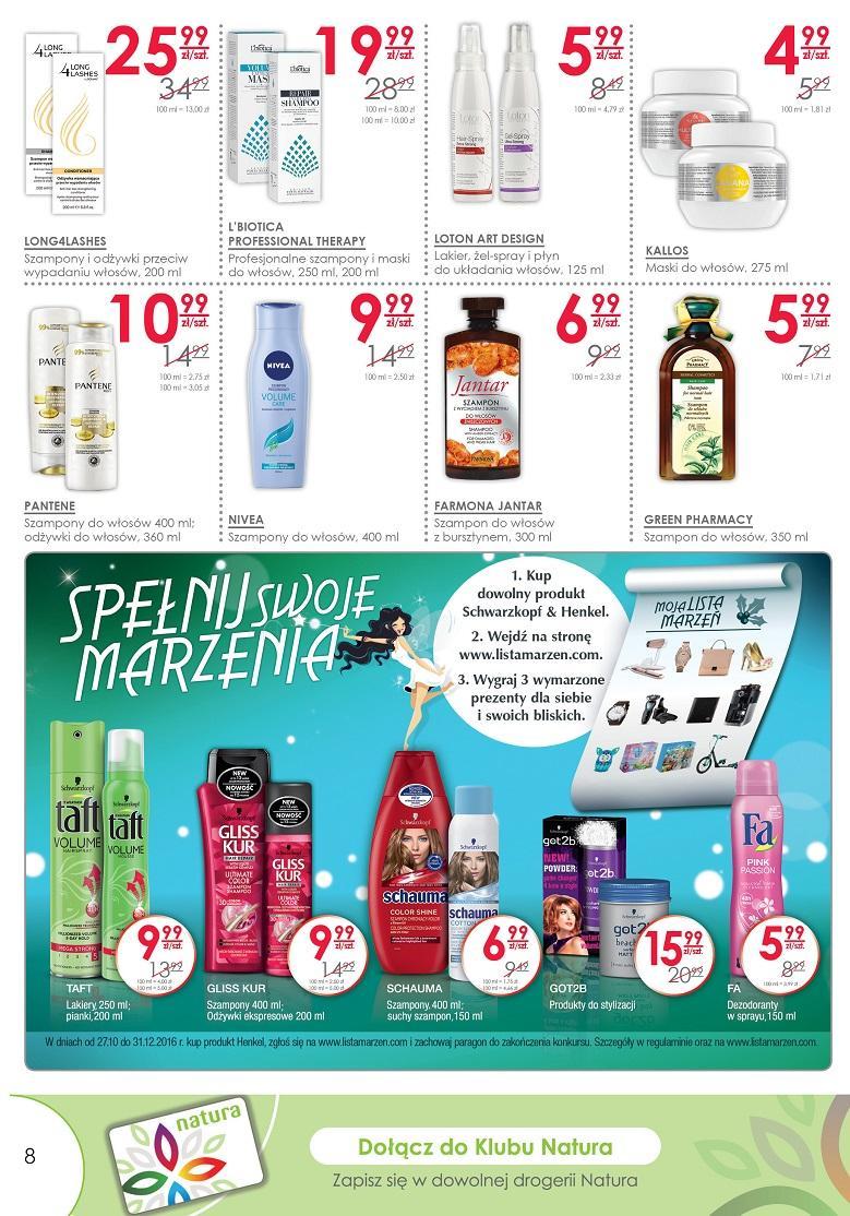 Gazetka promocyjna Drogerie Natura str. 8