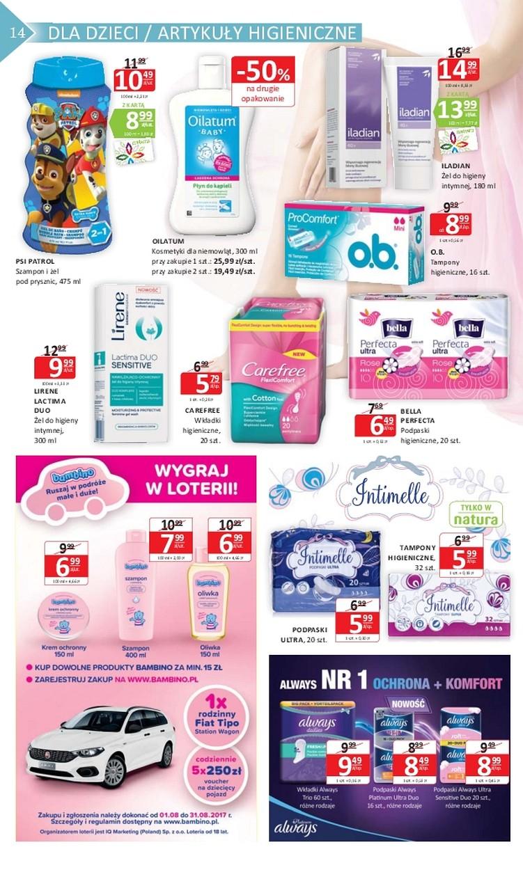 Gazetka promocyjna Drogerie Natura str. 14