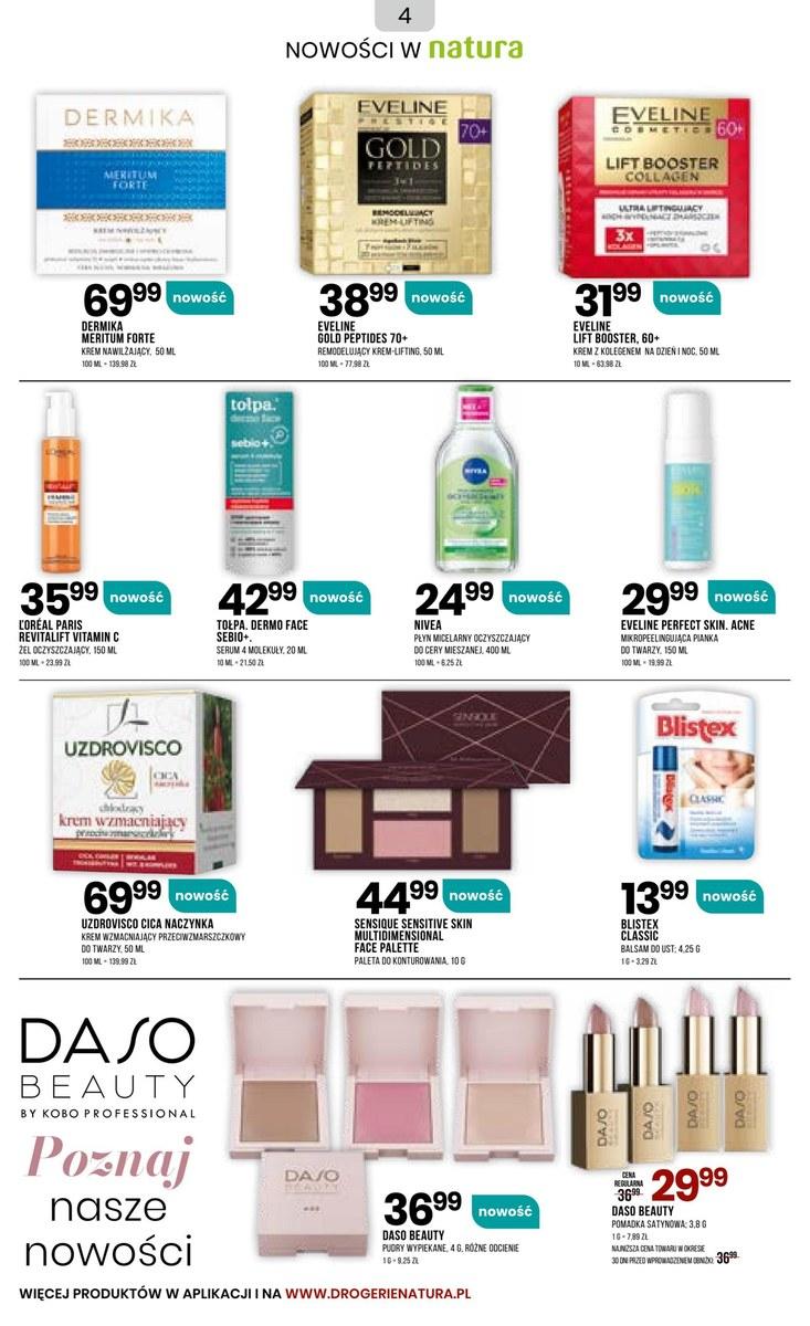 Gazetka promocyjna Drogerie Natura str. 4