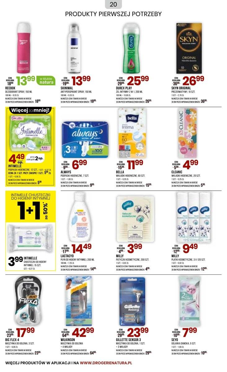 Gazetka promocyjna Drogerie Natura str. 20