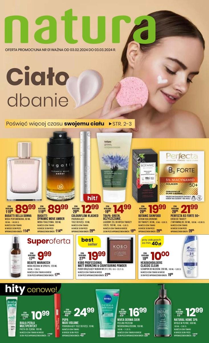 Gazetka promocyjna Drogerie Natura str. 1