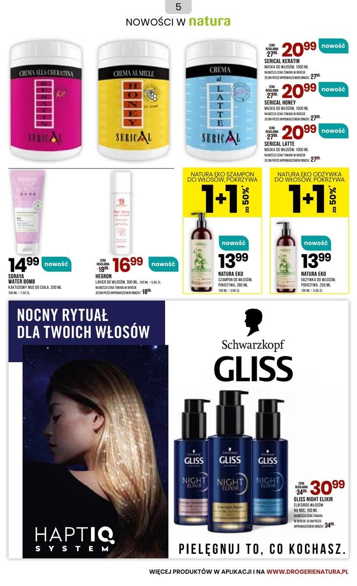 Gazetka promocyjna Drogerie Natura str. 5
