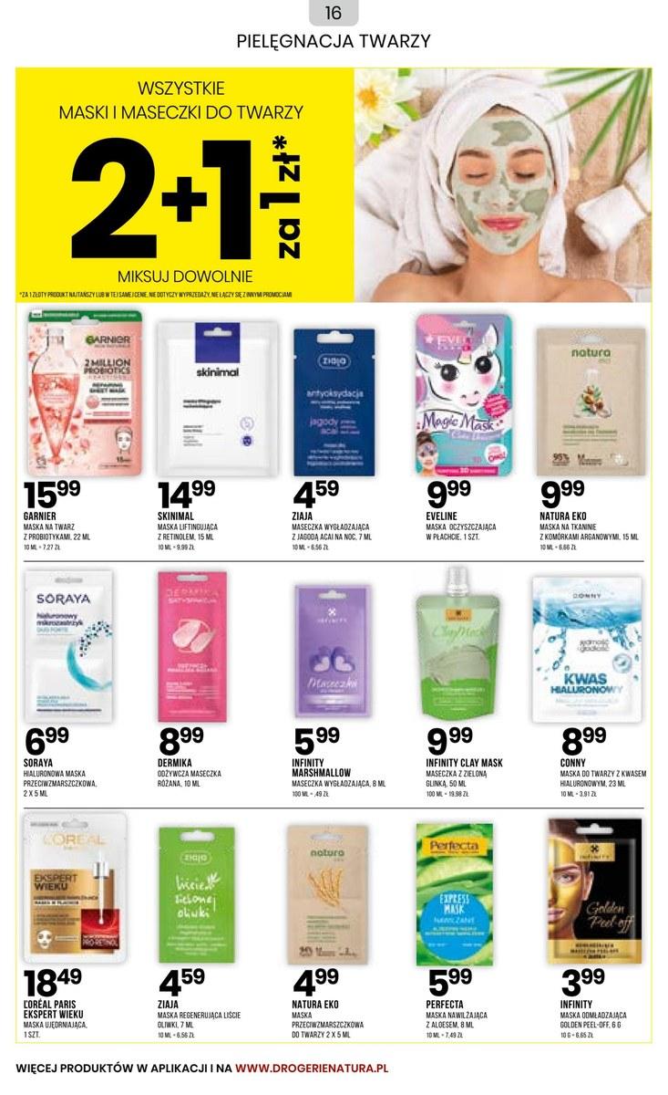 Gazetka promocyjna Drogerie Natura str. 16