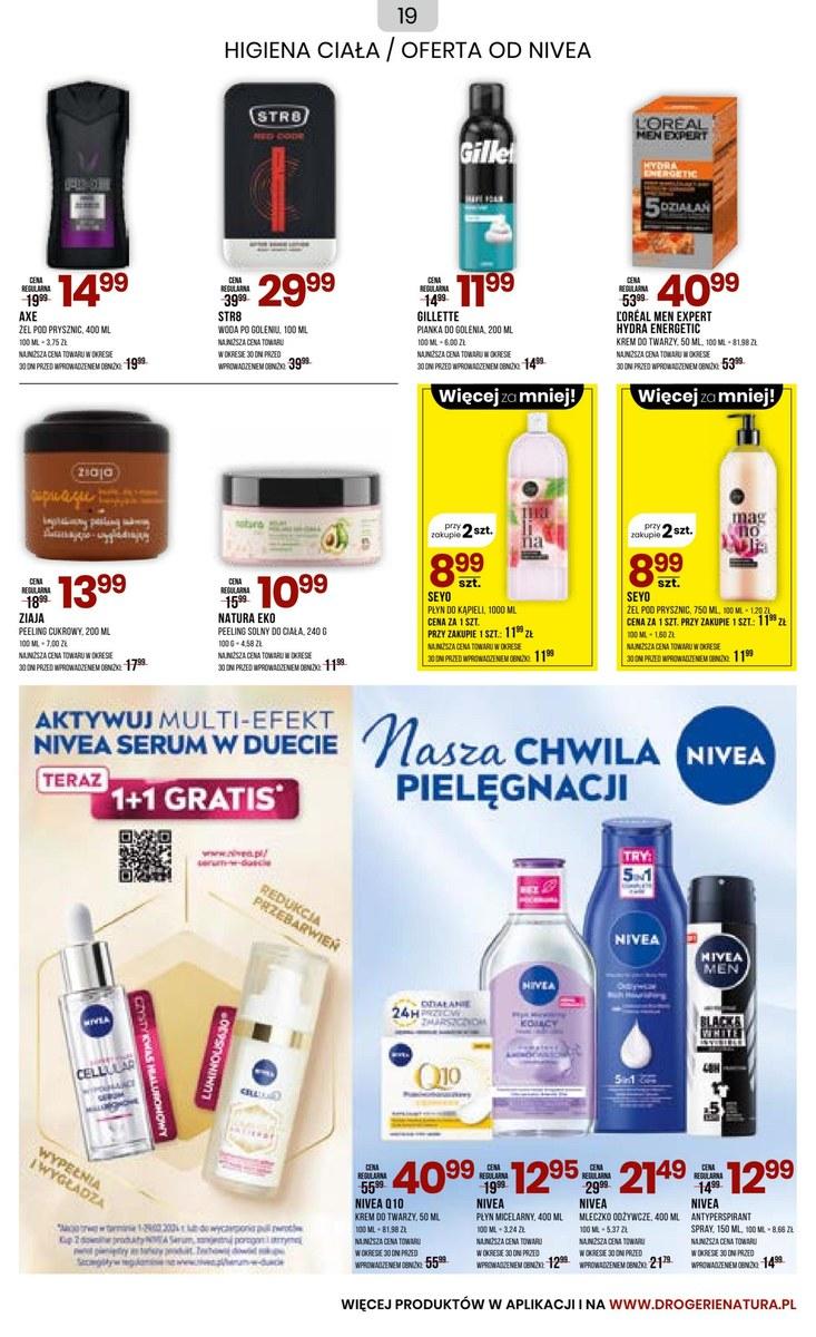 Gazetka promocyjna Drogerie Natura str. 19