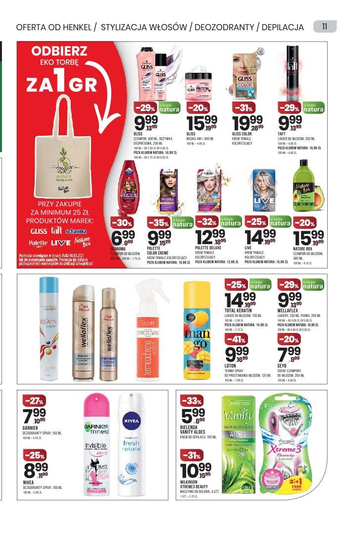 Gazetka promocyjna Drogerie Natura str. 11