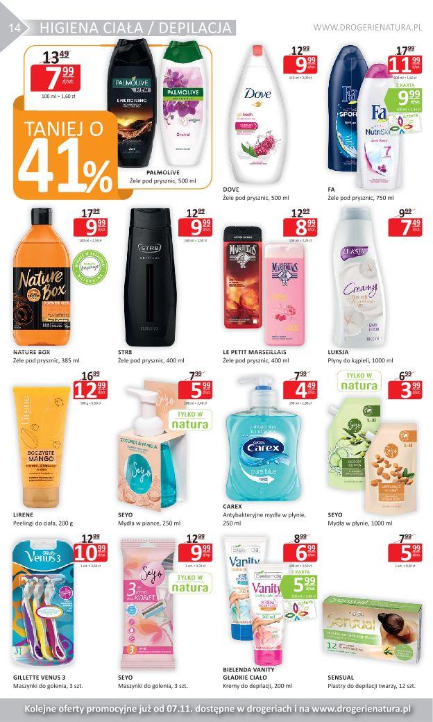Gazetka promocyjna Drogerie Natura str. 14