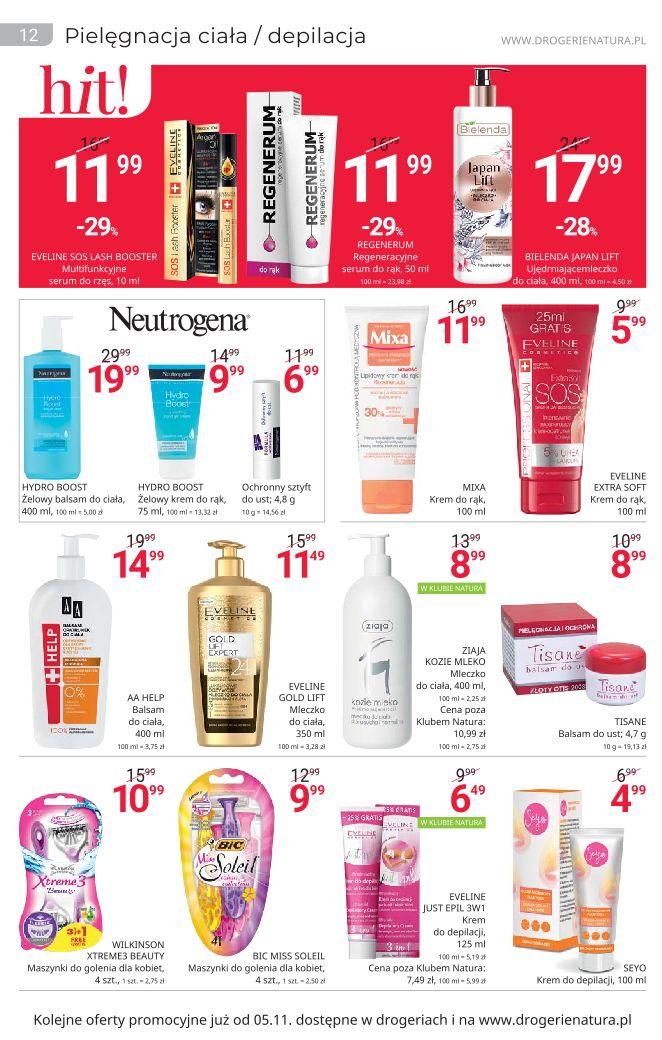 Gazetka promocyjna Drogerie Natura str. 12