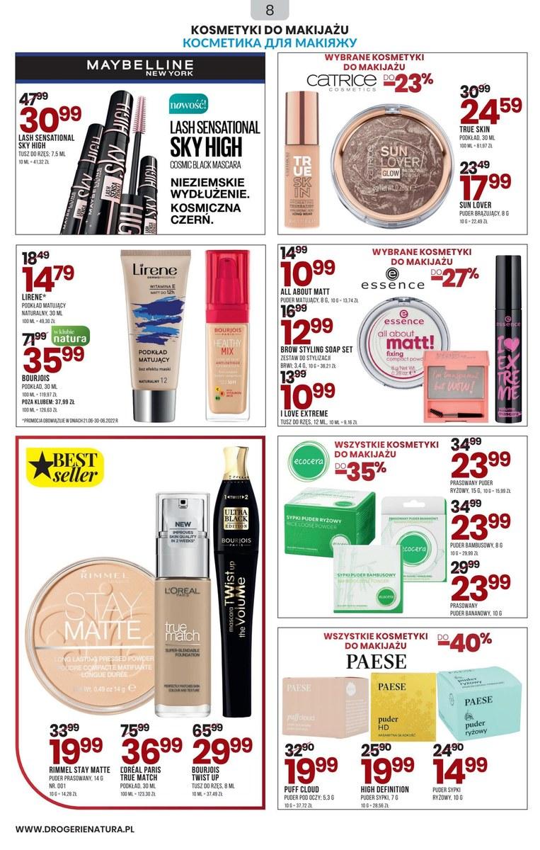 Gazetka promocyjna Drogerie Natura str. 8