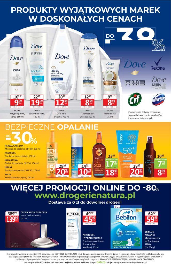 Gazetka promocyjna Drogerie Natura str. 16