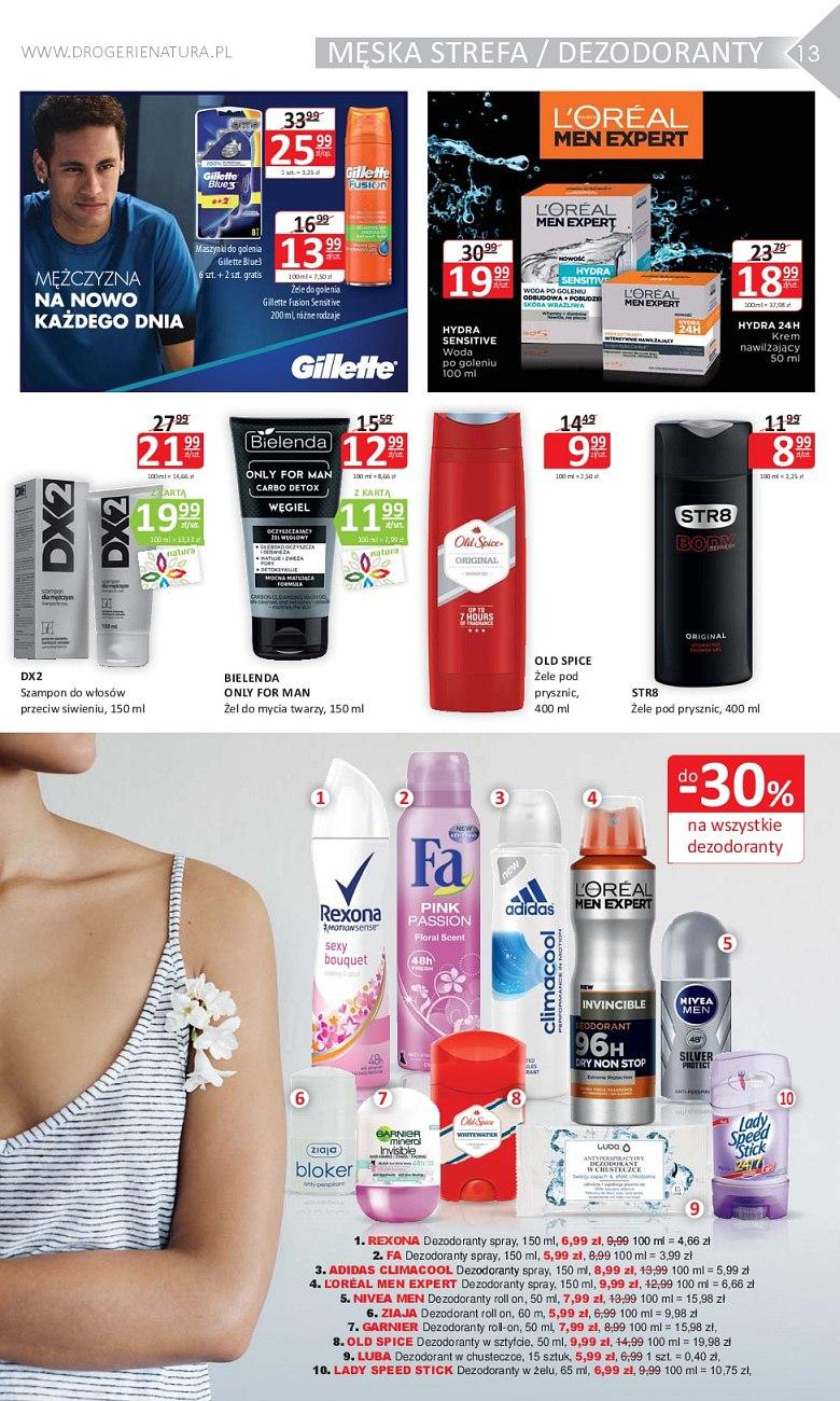Gazetka promocyjna Drogerie Natura str. 13