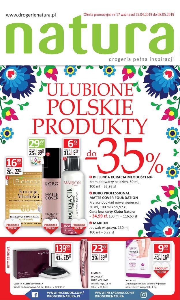 Gazetka promocyjna Drogerie Natura str. 1
