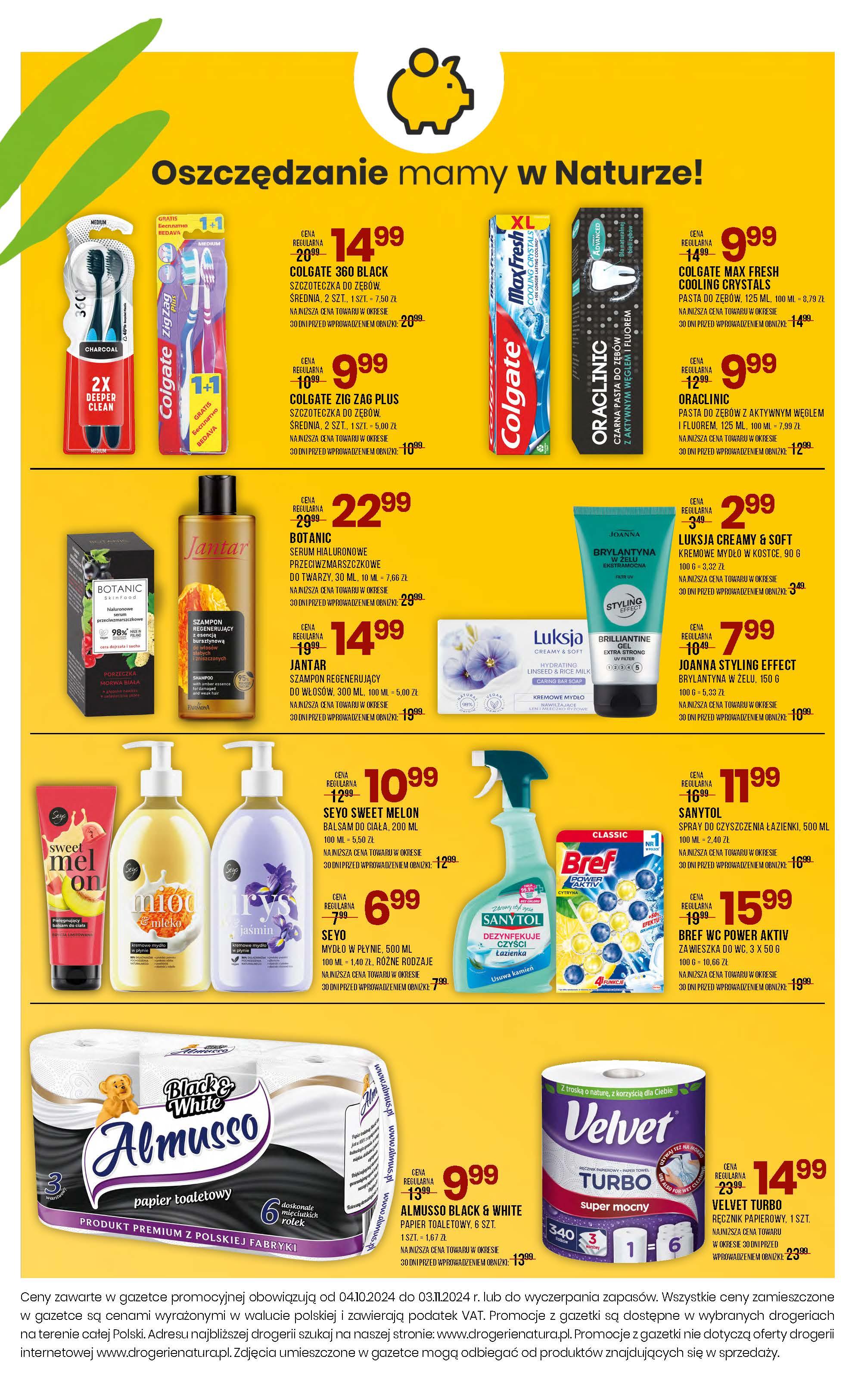 Gazetka promocyjna Drogerie Natura str. 24