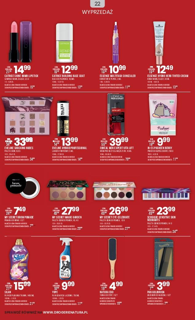 Gazetka promocyjna Drogerie Natura str. 22