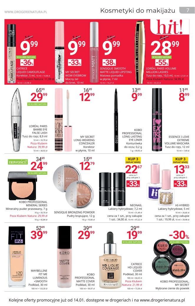 Gazetka promocyjna Drogerie Natura str. 7