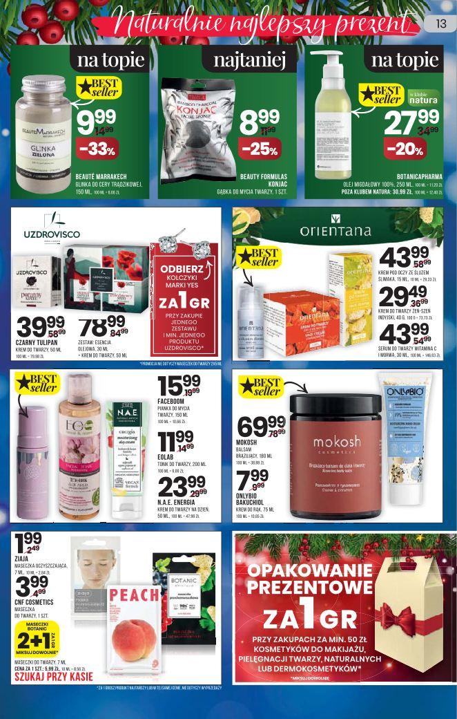 Gazetka promocyjna Drogerie Natura str. 13
