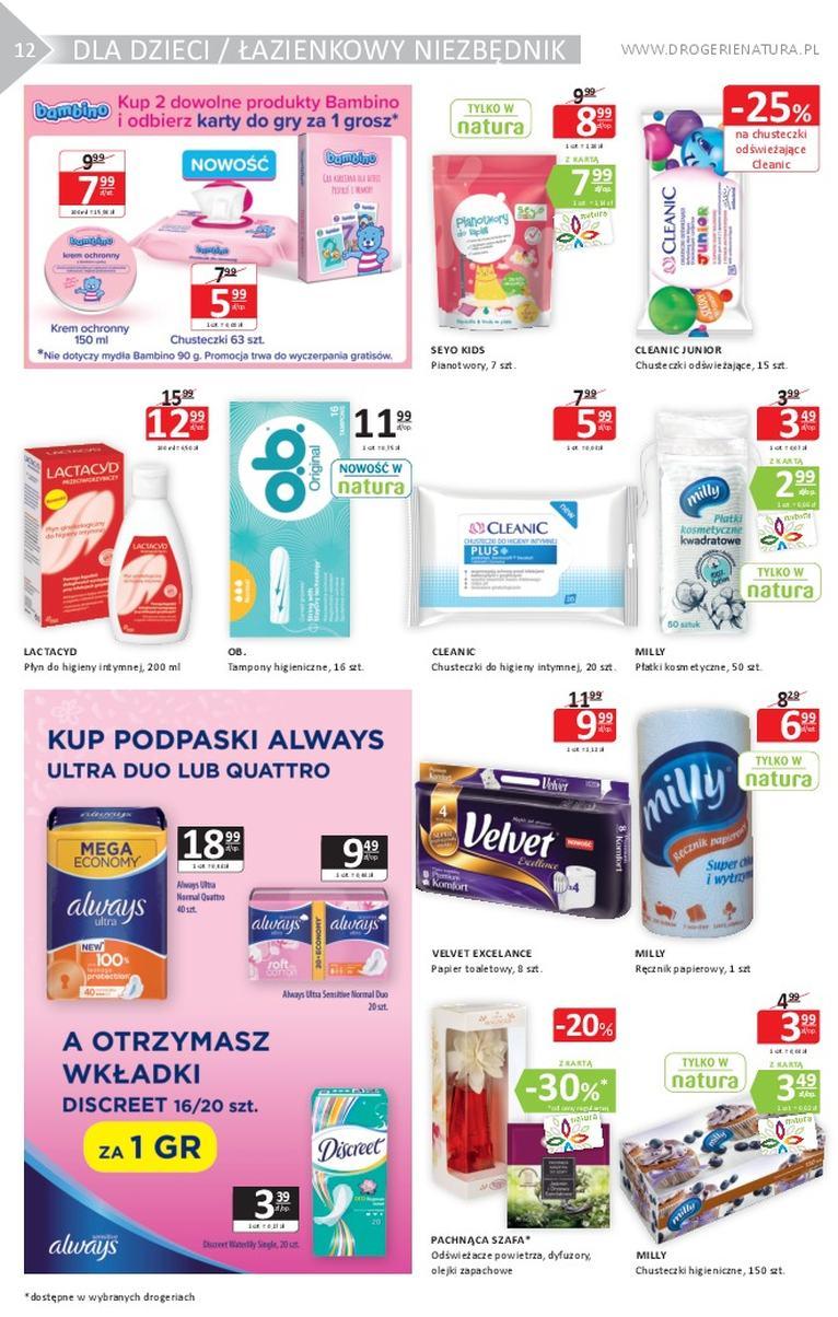 Gazetka promocyjna Drogerie Natura str. 12
