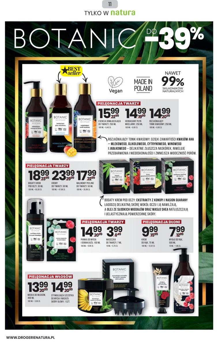 Gazetka promocyjna Drogerie Natura str. 11