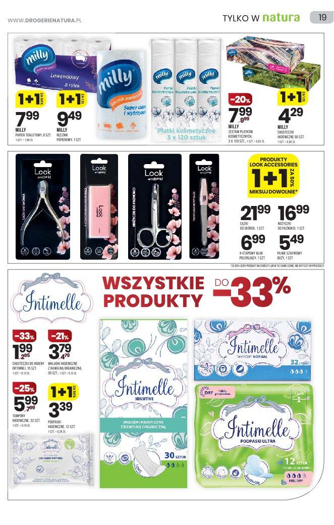 Gazetka promocyjna Drogerie Natura str. 19