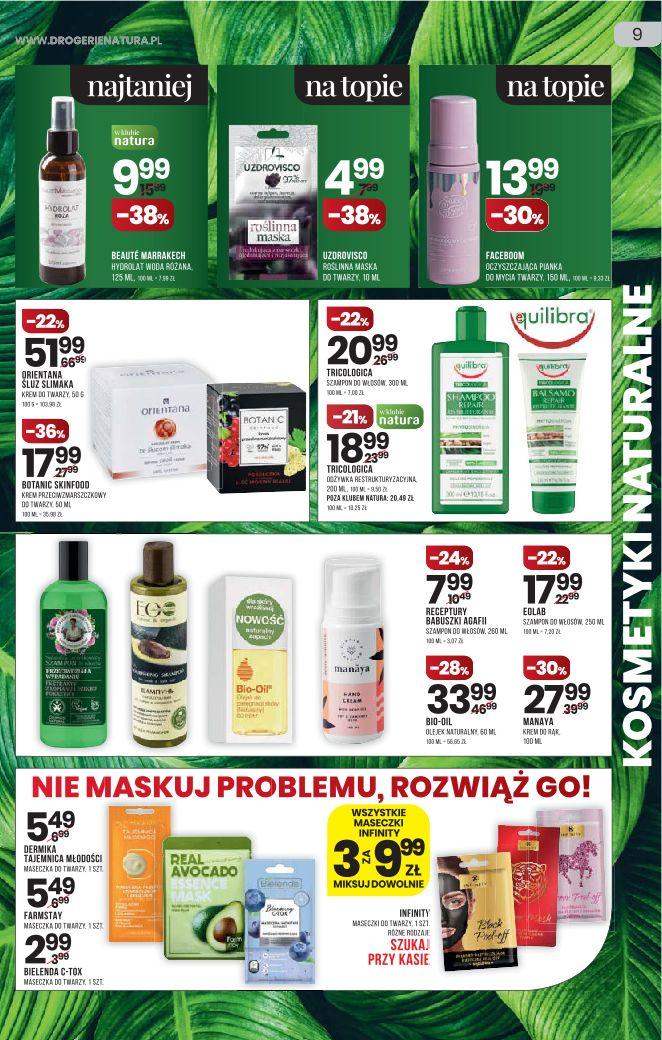 Gazetka promocyjna Drogerie Natura str. 9