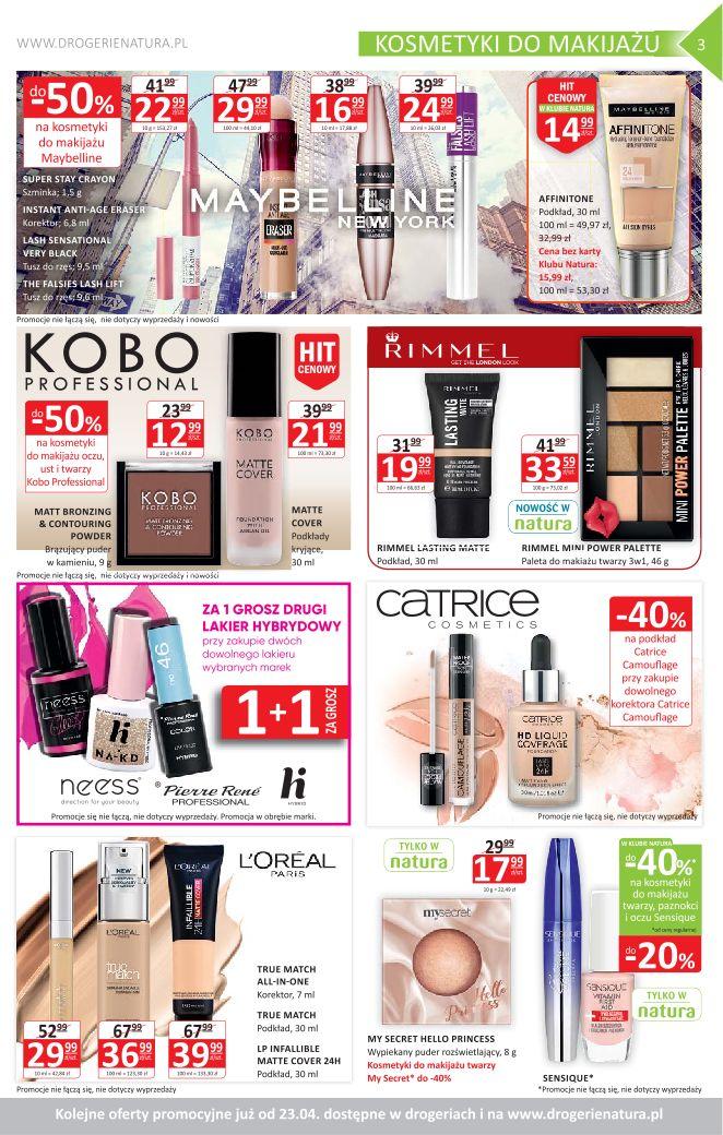 Gazetka promocyjna Drogerie Natura str. 3