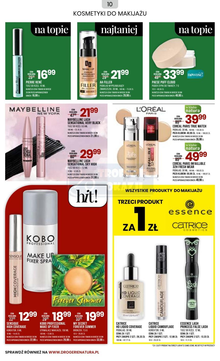 Gazetka promocyjna Drogerie Natura str. 10
