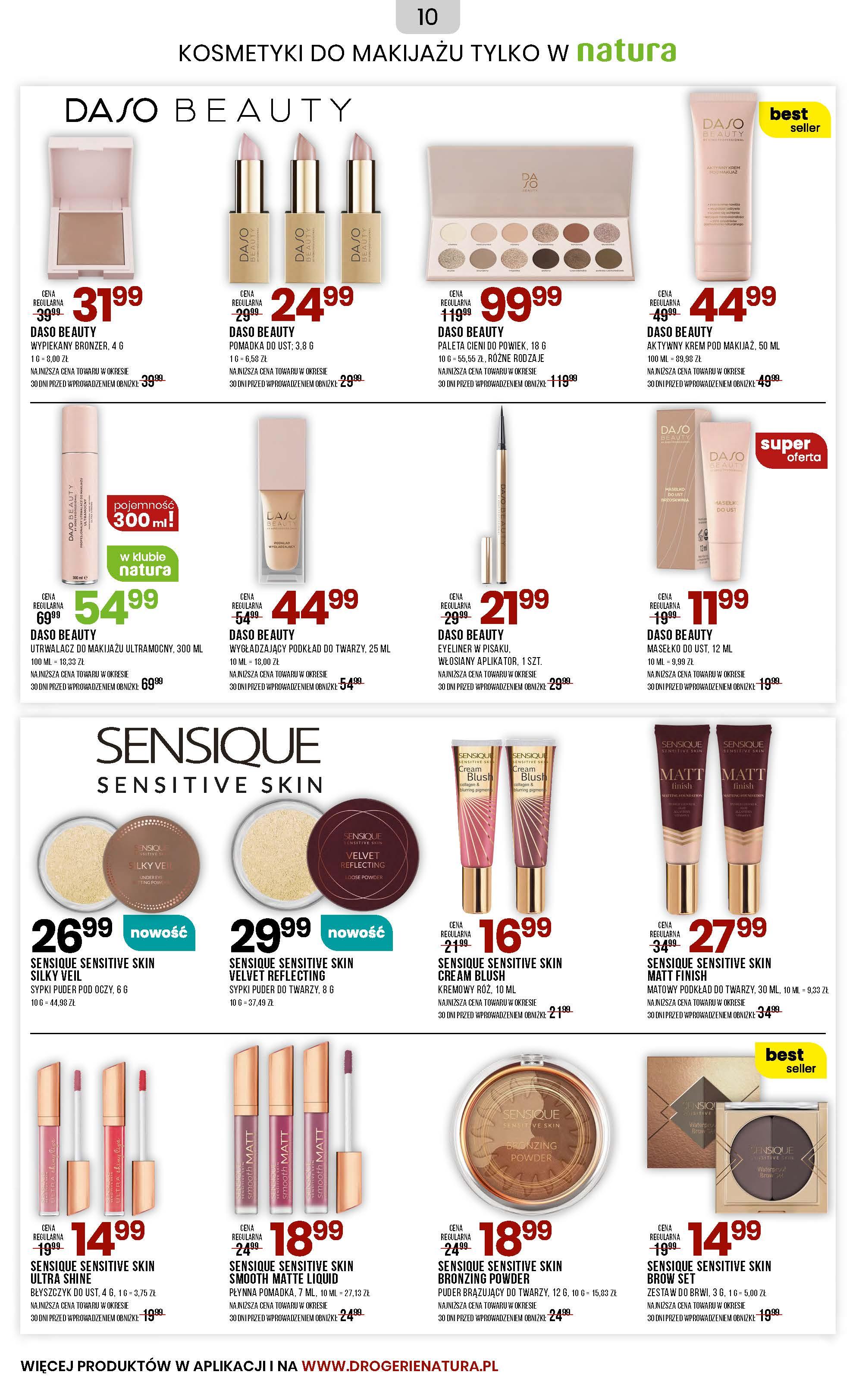 Gazetka promocyjna Drogerie Natura str. 10