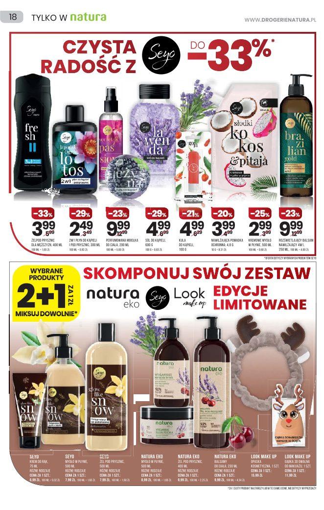 Gazetka promocyjna Drogerie Natura str. 18