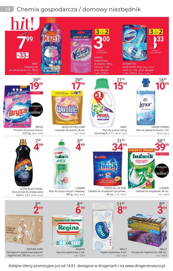 Gazetka promocyjna Drogerie Natura str. 14