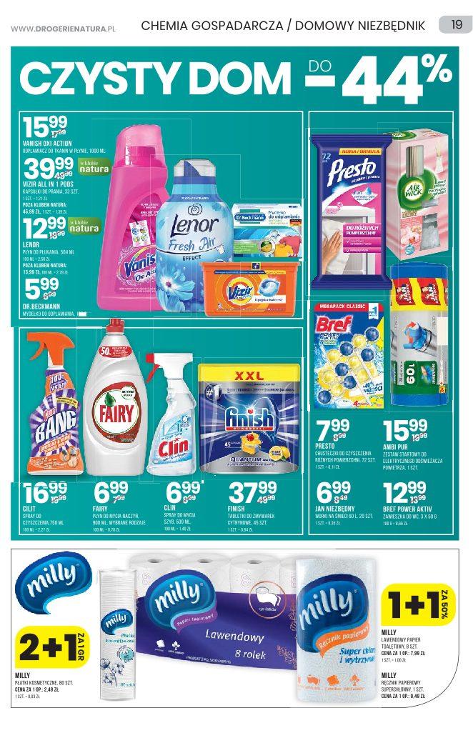 Gazetka promocyjna Drogerie Natura str. 19
