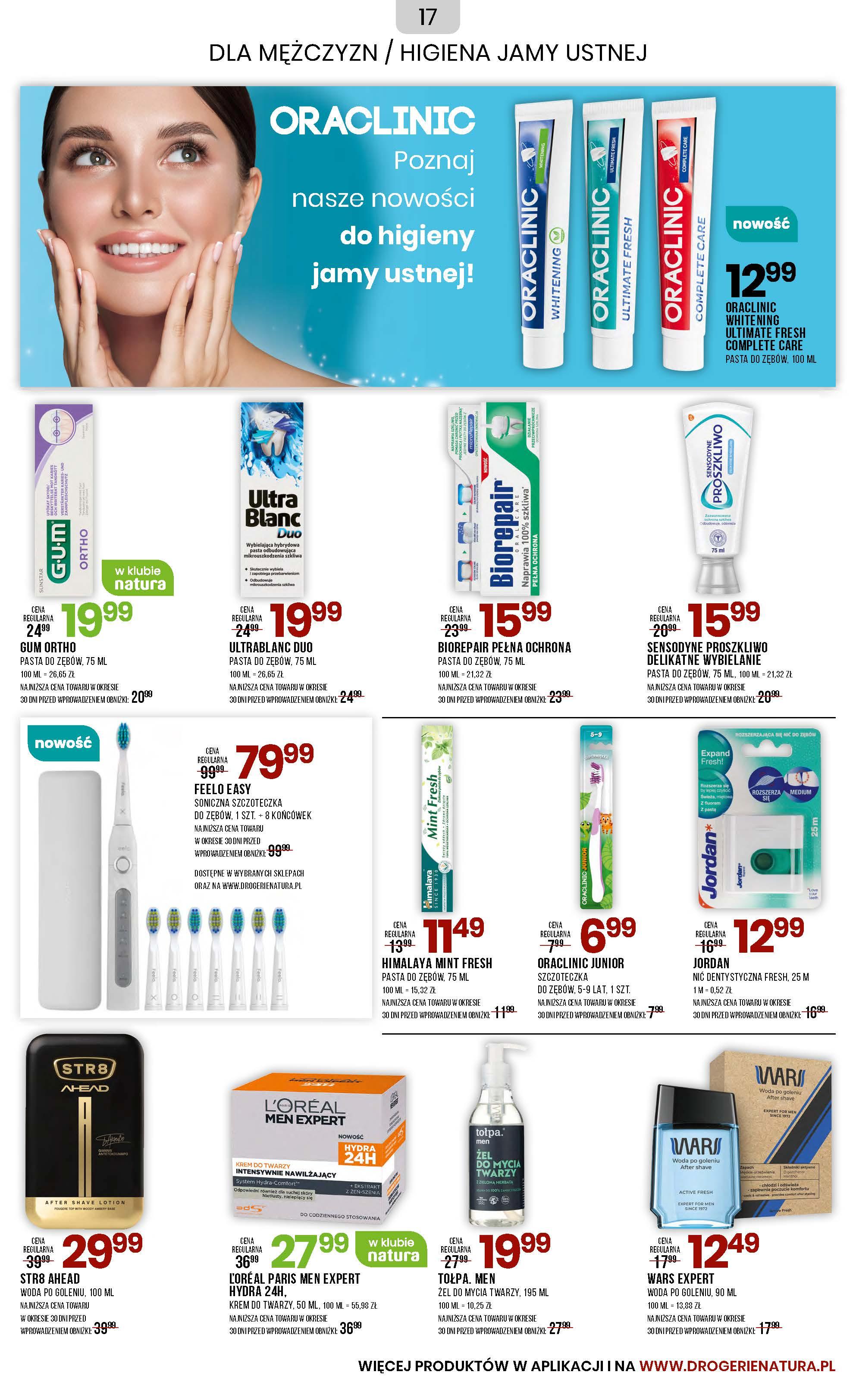 Gazetka promocyjna Drogerie Natura str. 17
