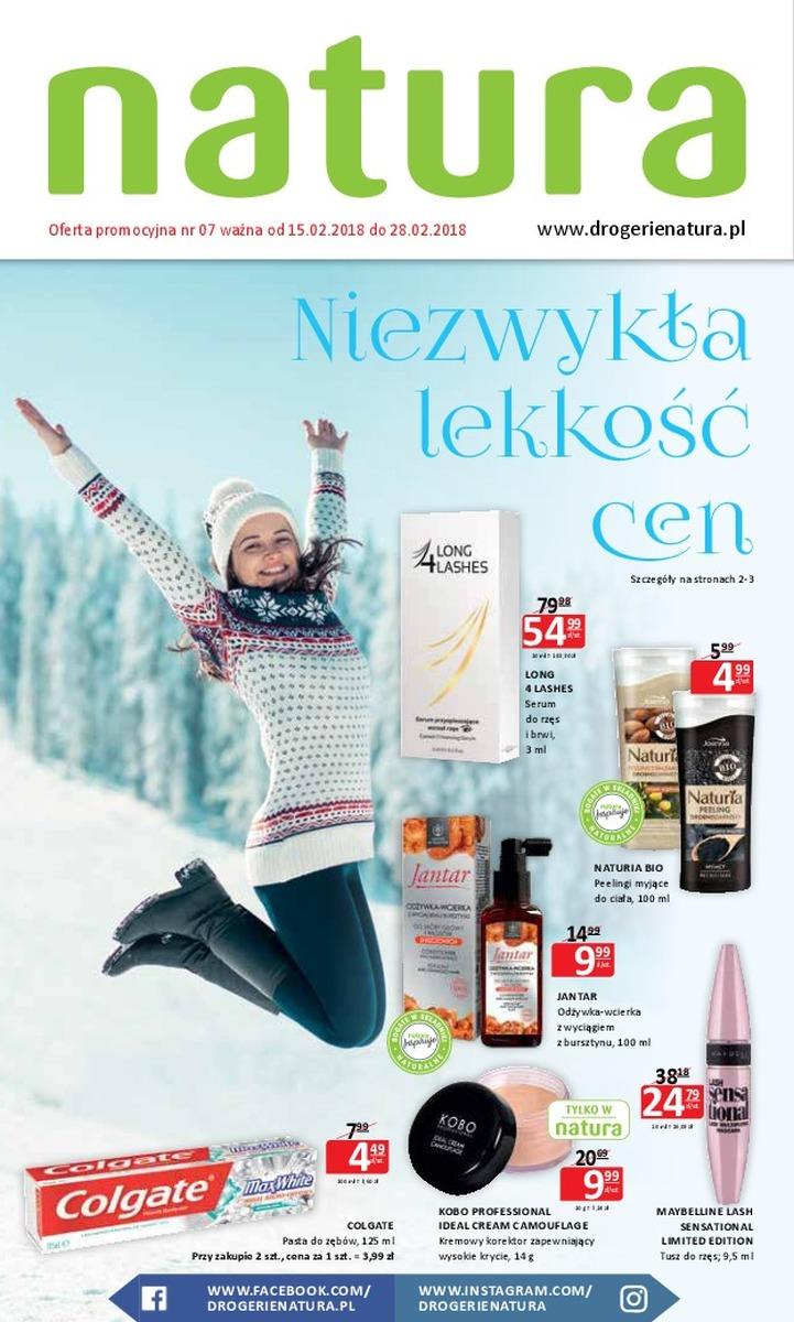 Gazetka promocyjna Drogerie Natura str. 1