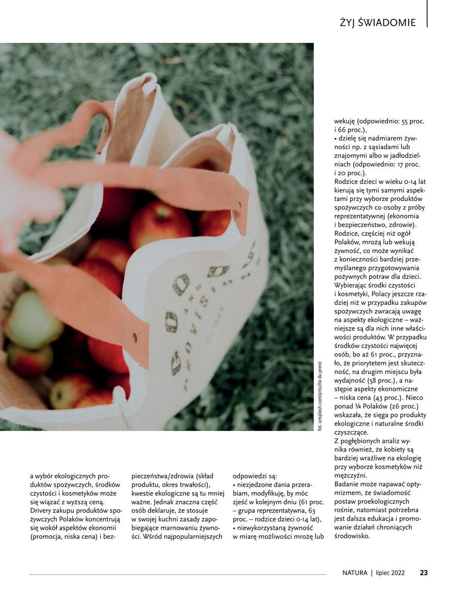Gazetka promocyjna Drogerie Natura str. 23