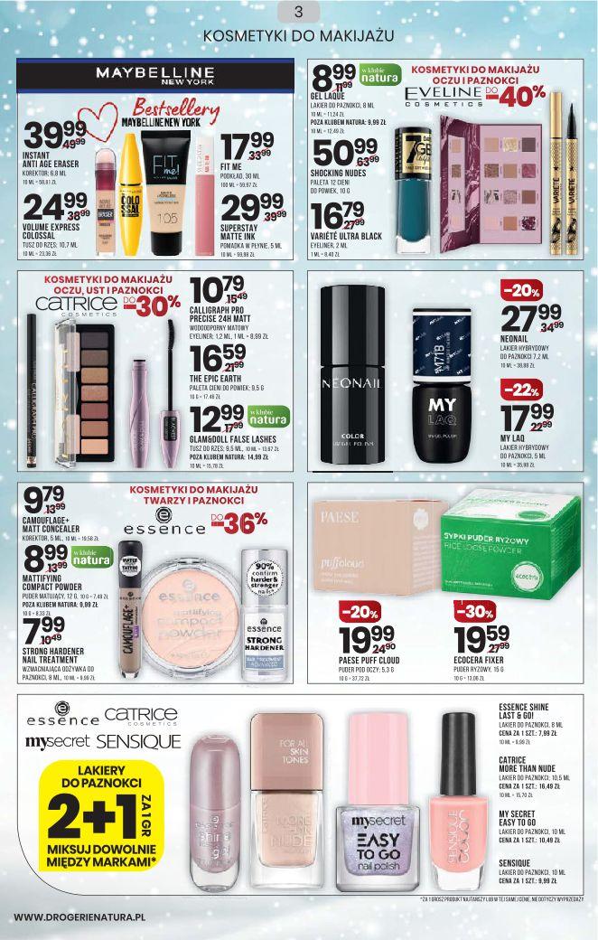 Gazetka promocyjna Drogerie Natura str. 3