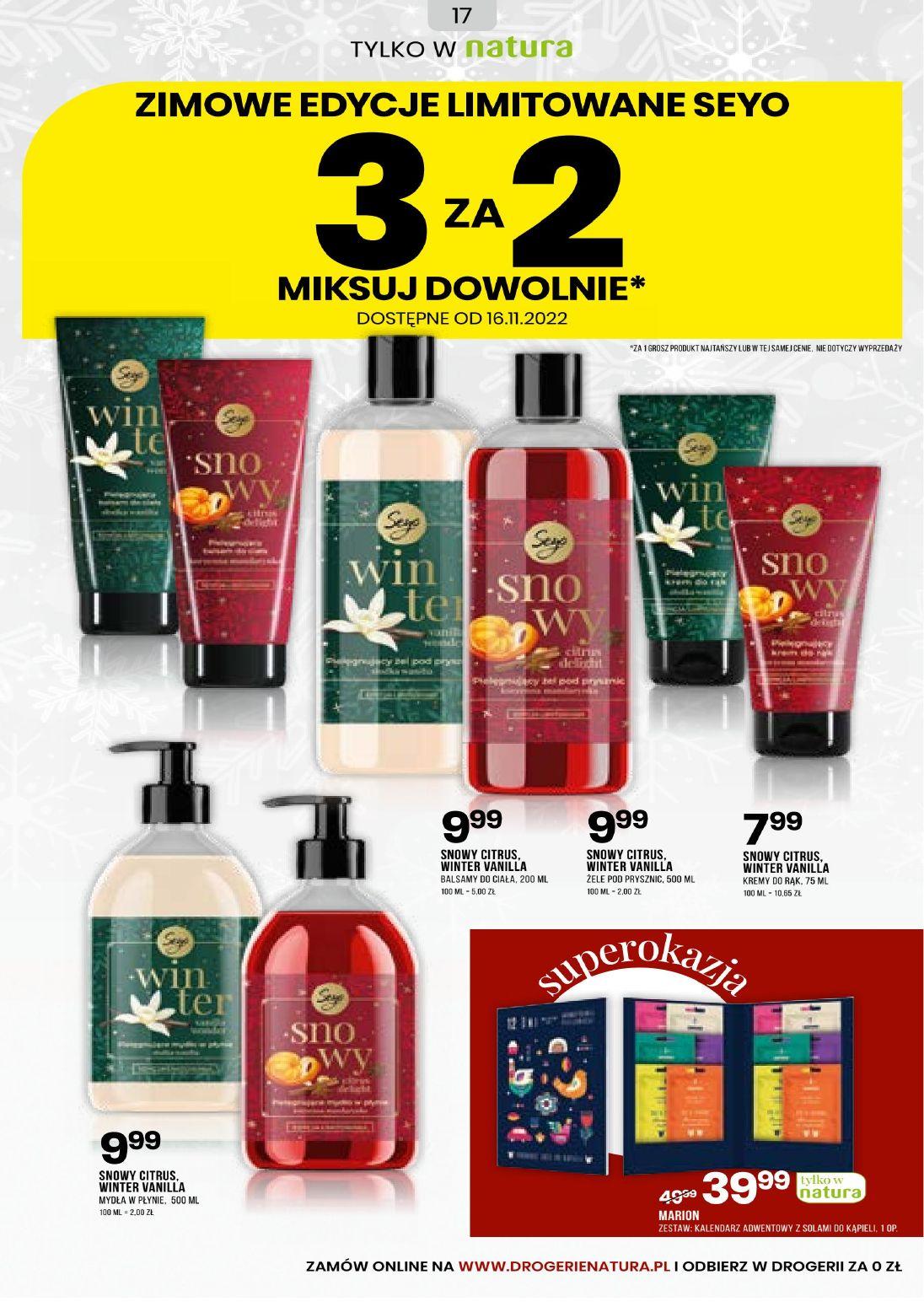 Gazetka promocyjna Drogerie Natura str. 17