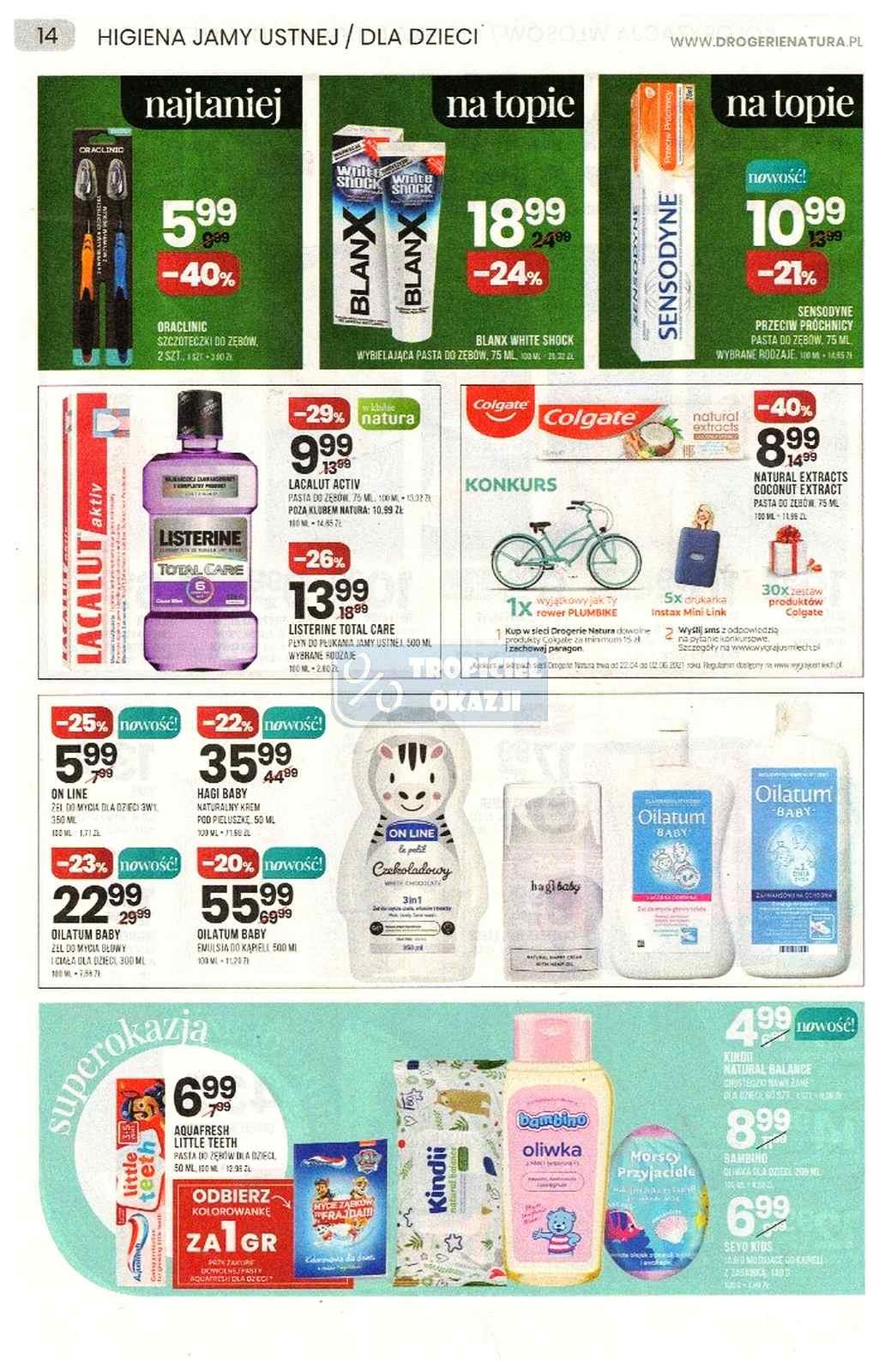 Gazetka promocyjna Drogerie Natura str. 14