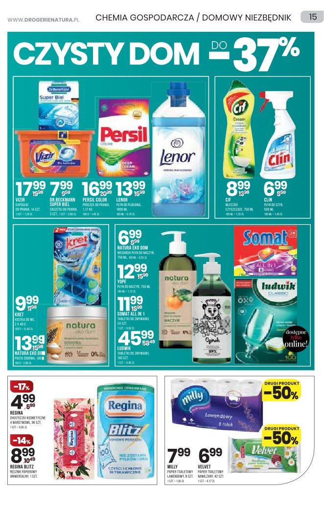 Gazetka promocyjna Drogerie Natura str. 15