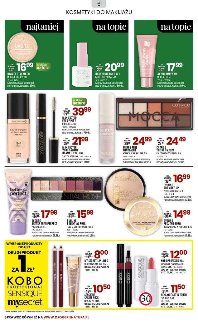 Gazetka promocyjna Drogerie Natura str. 6