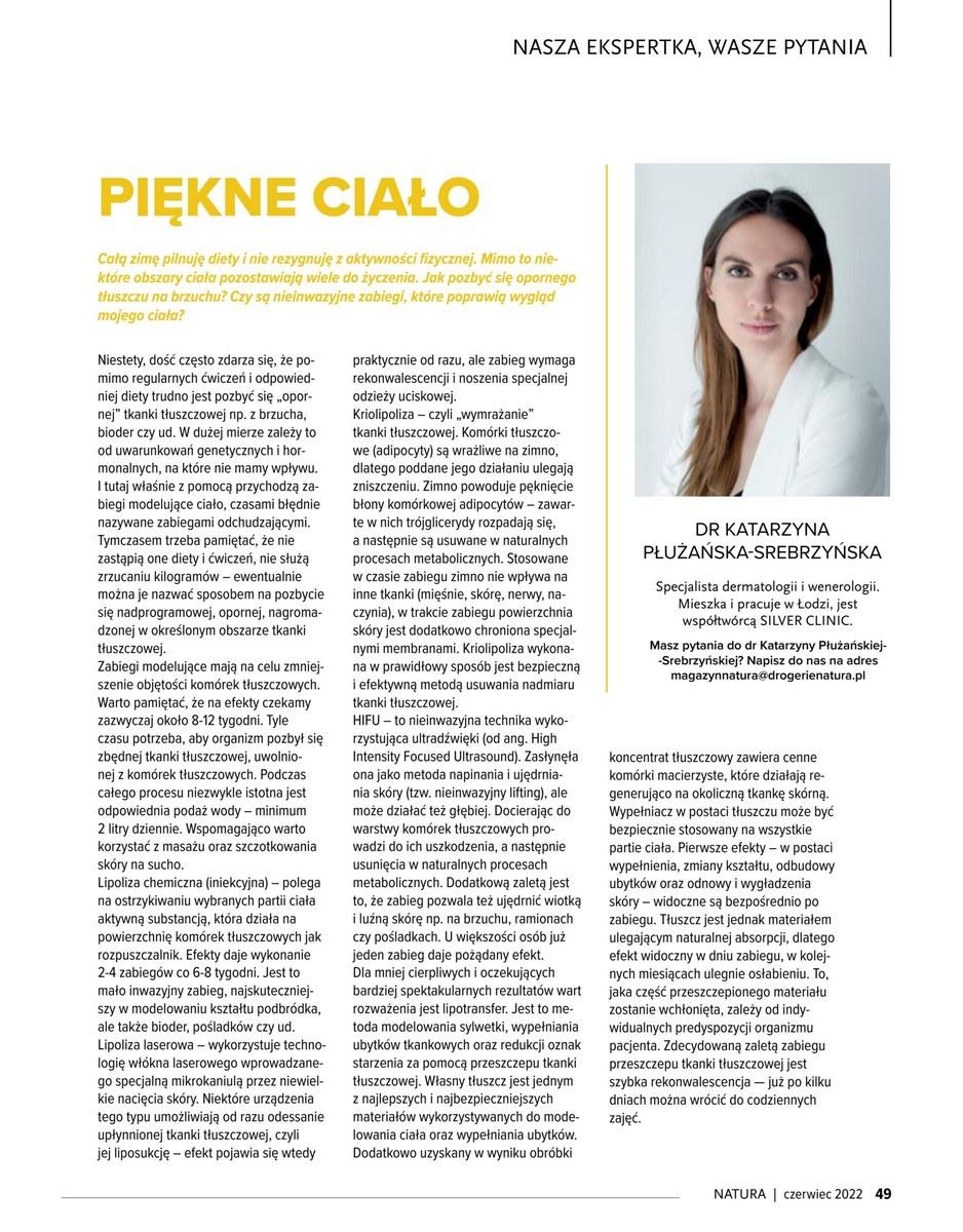 Gazetka promocyjna Drogerie Natura str. 49