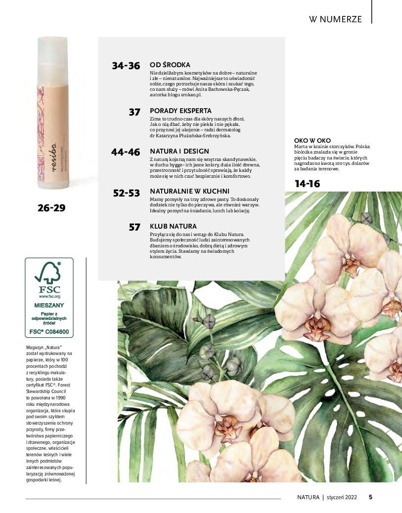Gazetka promocyjna Drogerie Natura str. 5