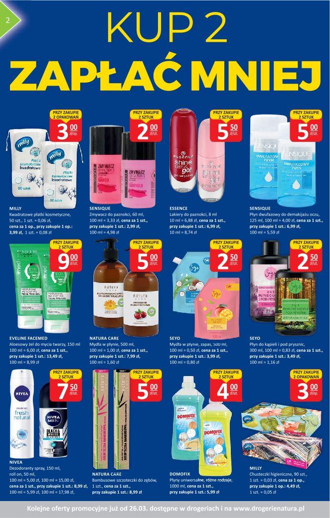 Gazetka promocyjna Drogerie Natura str. 2