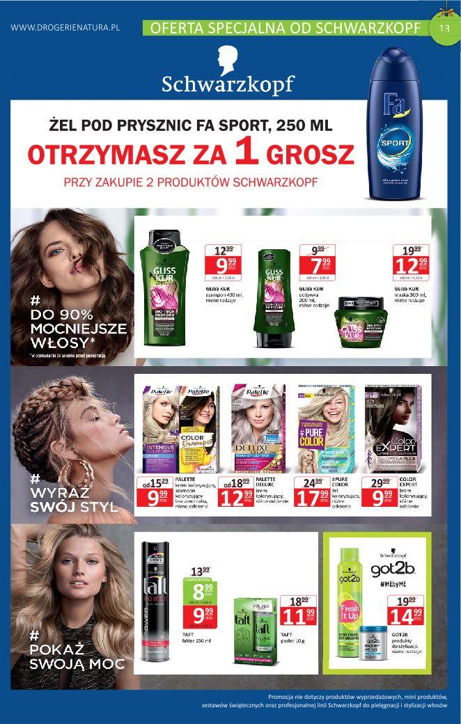 Gazetka promocyjna Drogerie Natura str. 13